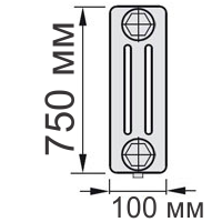 Unilux модель U3075 нижнее подключение