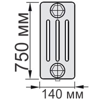 Unilux модель U4075 нижнее подключение