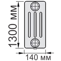 Unilux модель U4130 нижнее подключение