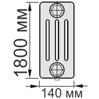 Unilux модель U4180 нижнее подключение