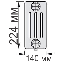 Unilux модель U4020 нижнее подключение