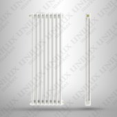 Стальной трубчатый радиатор Unilux U2180/40 SC 3/4'' боковое подключение