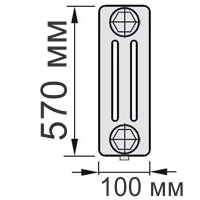 Unilux модель U3057 нижнее подключение