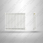 Стальной трубчатый радиатор Unilux U3057/24 SC 3/4'' боковое подключение